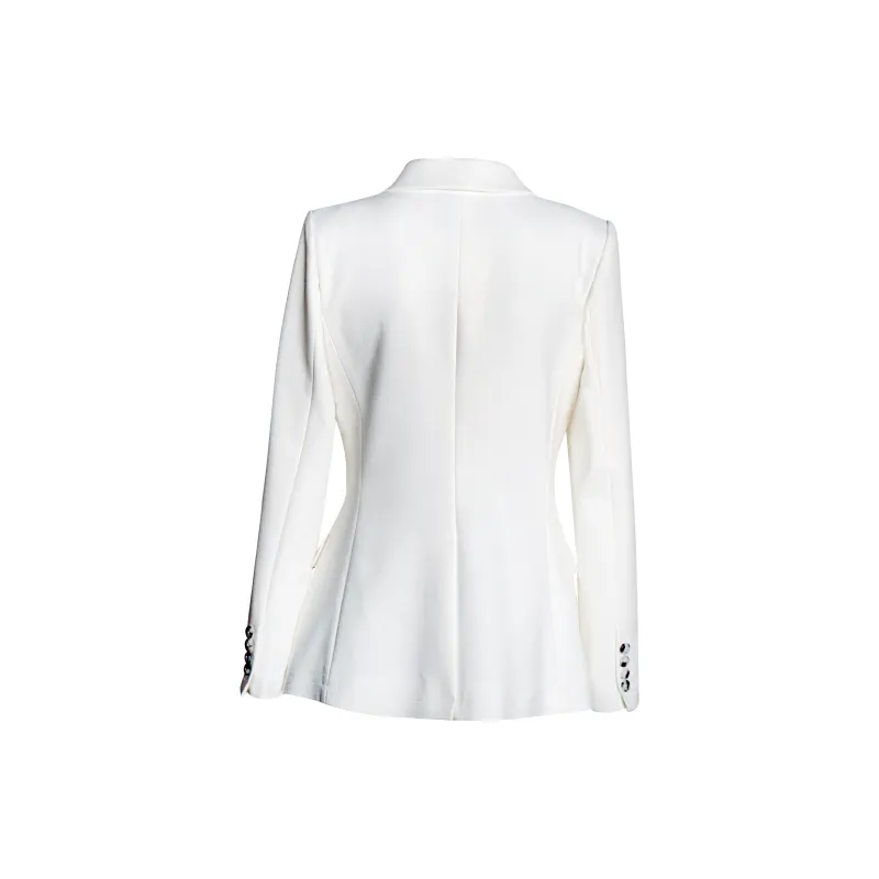 ROEYSHOUSE Business Suit Women's White-1
