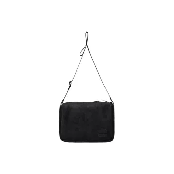 Supreme The North Face Collaboration Suede Crossbody Handbag Shoulder Bag Regular Unisex Black
