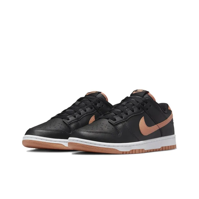 Nike Dunk Low Black Amber Brown-2