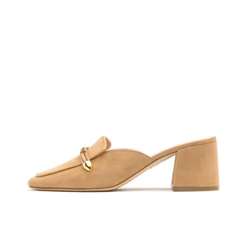Rupert Sanderson Wrap-toe Slippers Women's Sand