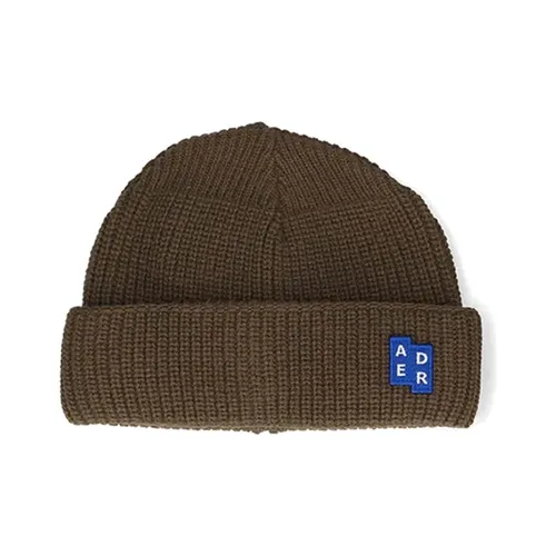 ADER ERROR Wool Polyester Beanies Women's Brown