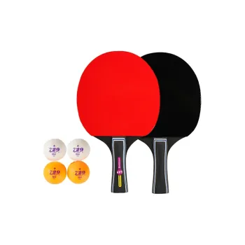 729 Ping Pong Paddles Unisex Rubber Sponge Extreme Wood Red Black Shakehand Grip