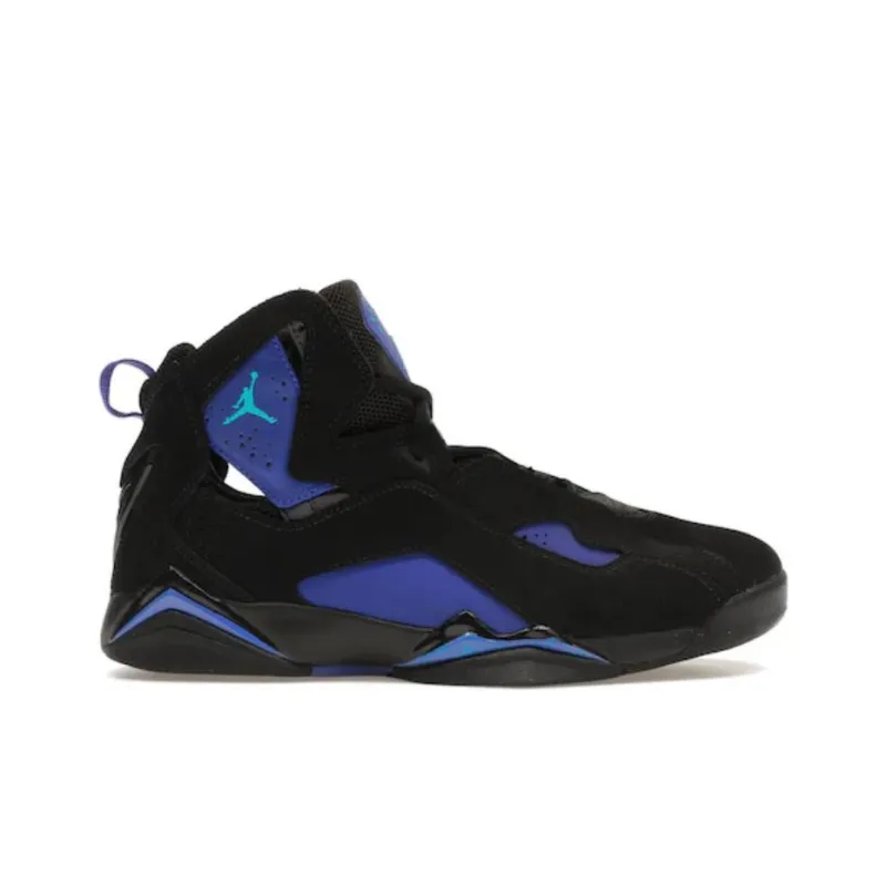 Jordan True Flight Black Blue Lagoon-1