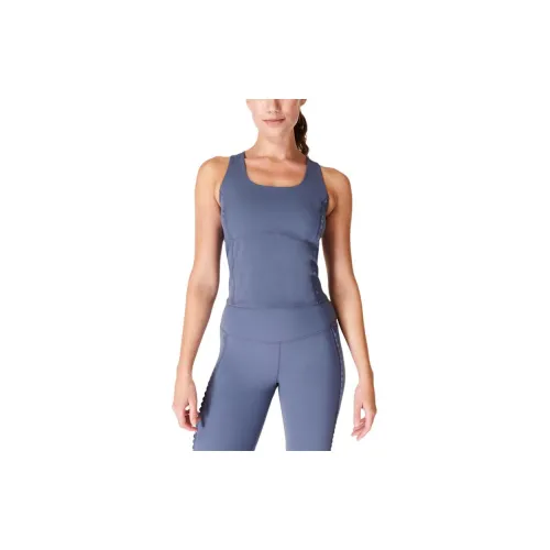 Sweaty Betty Sleeveless Sports Shirts Women's Borderless Blue