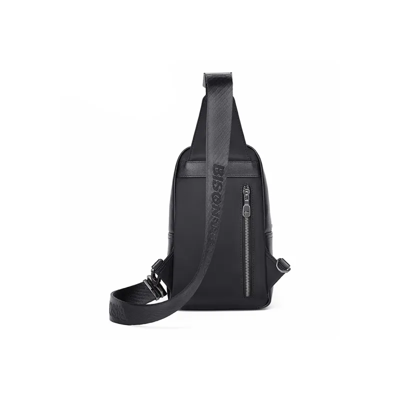 BISON DENIM Sling Bags Black-3