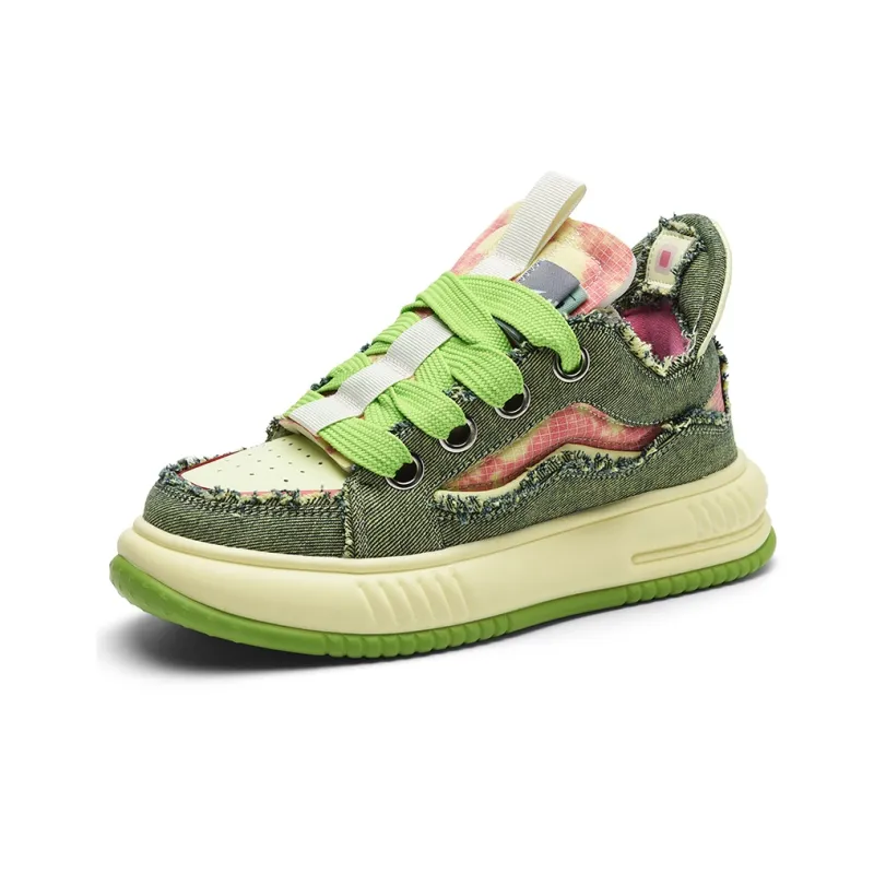 Grumpy Ram Anti-Slip And Wear-Resistant Breathable Low-Top Skateboard Shoes Men's-19