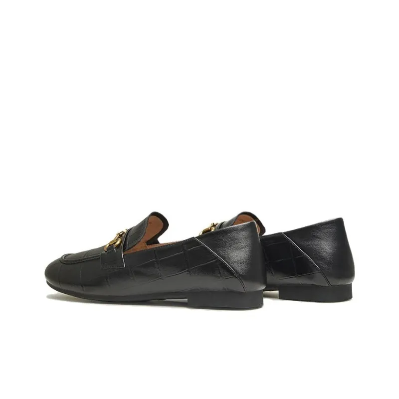 TATA Loafers Women's Solid Color-8