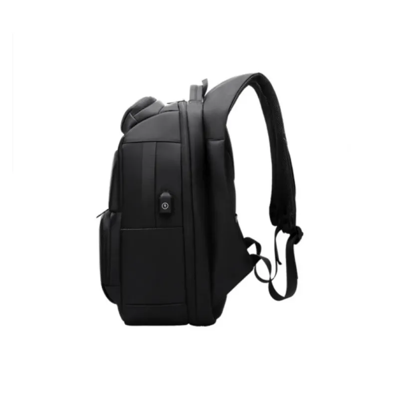 MingLu Oxford Backpack Unisex Black-3