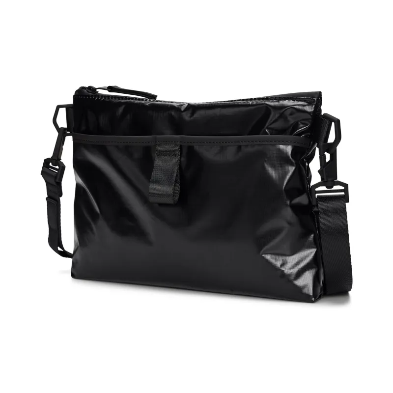 Rains TPU Crossbody Bag Shoulder Bag Regular Unisex Black/Light Cyan/Flame Red/Gray-1