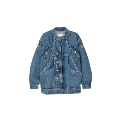 FRAME Denim Jackets Women's Blue