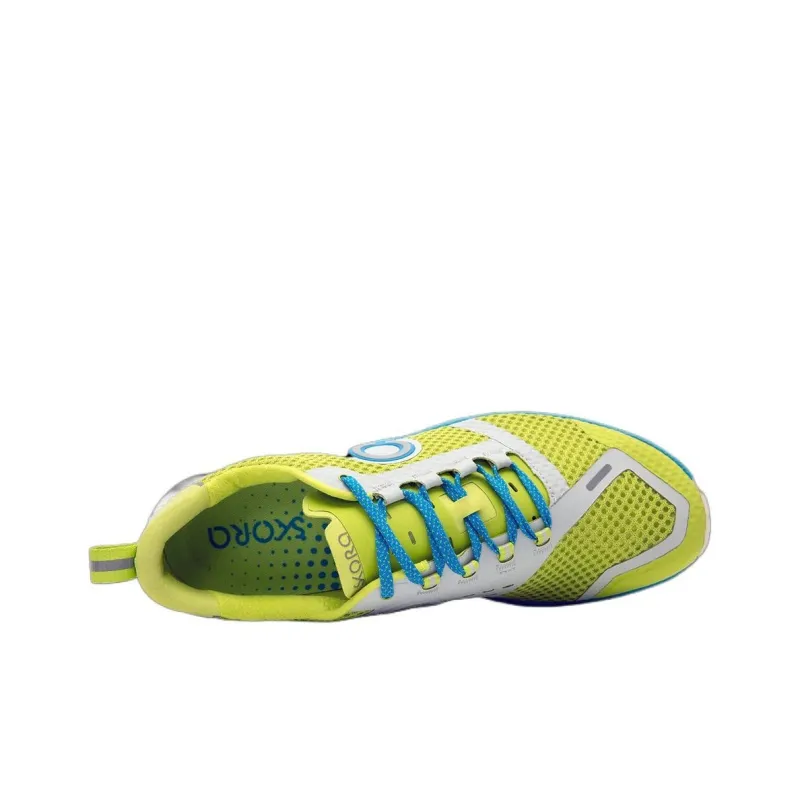 SKORA Cushioning Wear Resistant Low Top Running Shoes Women's Lemon-2