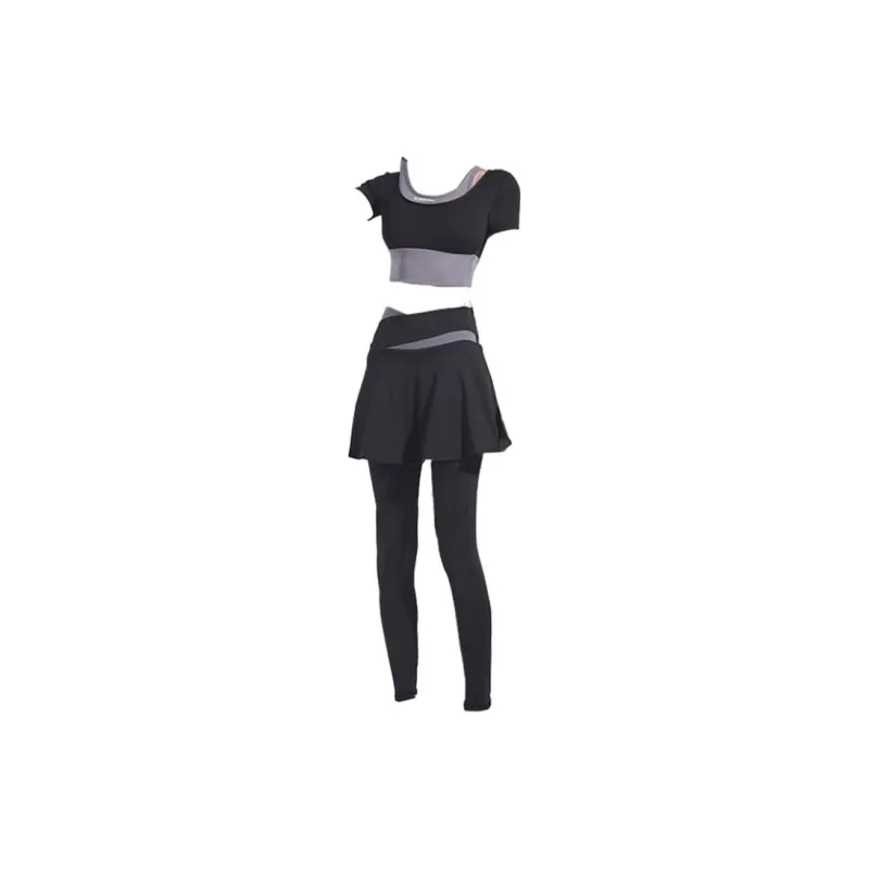 Shuosen Yoga Sets Polyester Elastane Yoga Room Outdoor Women's-4