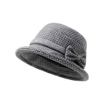 Shizhu Woolen Bucket Hats Women's