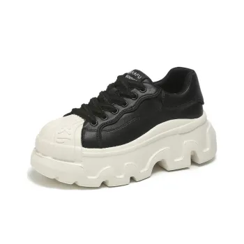 KEKAFU Height Increasing Low Top Casual Shoes Women's