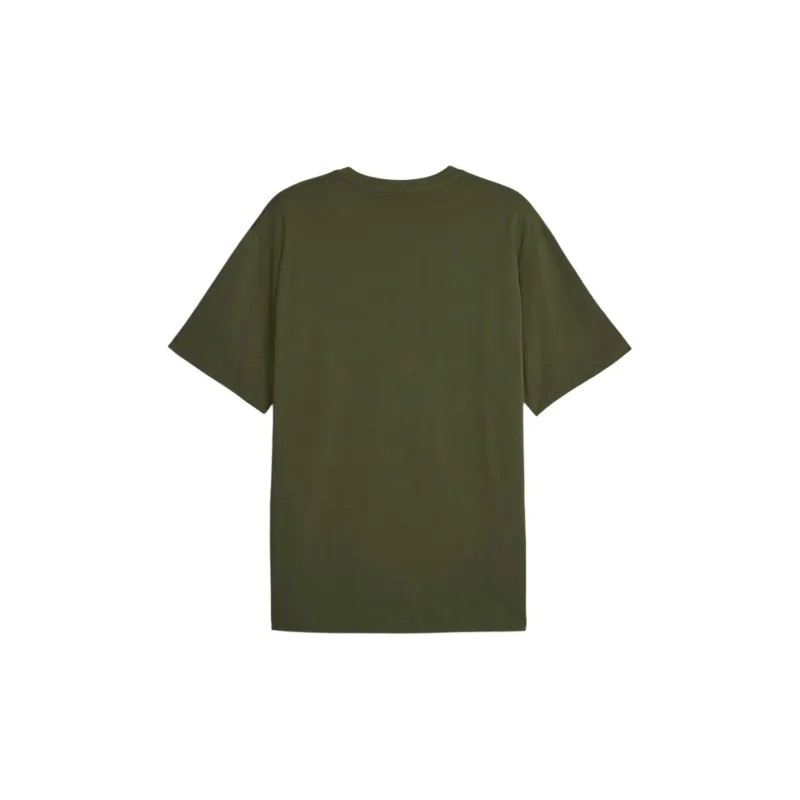PUMA RAD/CAL Men's Tee T-Shirt Men's Olive Green-1