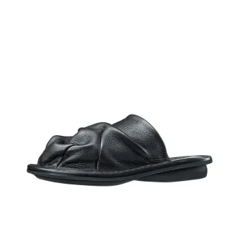 Trippen Wrap-toe Slippers Men's Black