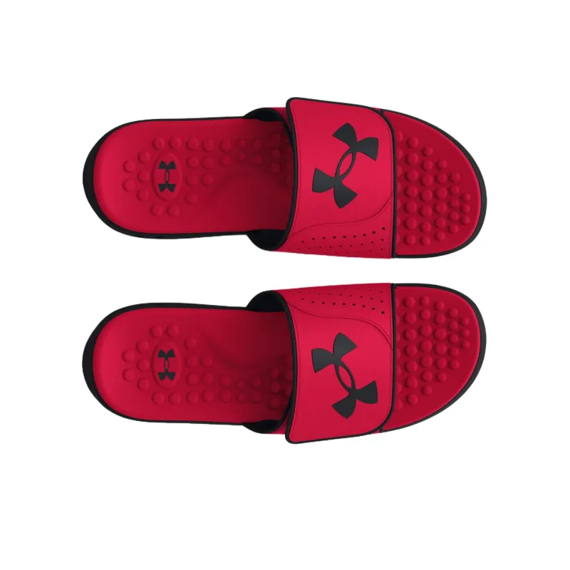 Under Armour Ignite Series Quick Dry Slide Slippers Men's Red Black-3