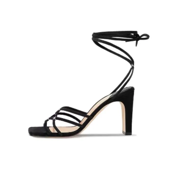 SERGIO ROSSI Grazie Sergio Strap Sandals Women's Black-0