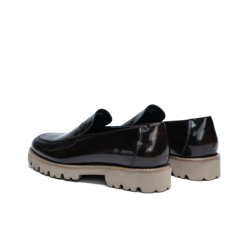 Anthony Miles Platform Height Increasing Slip-on Loafers Shoes Men's-9