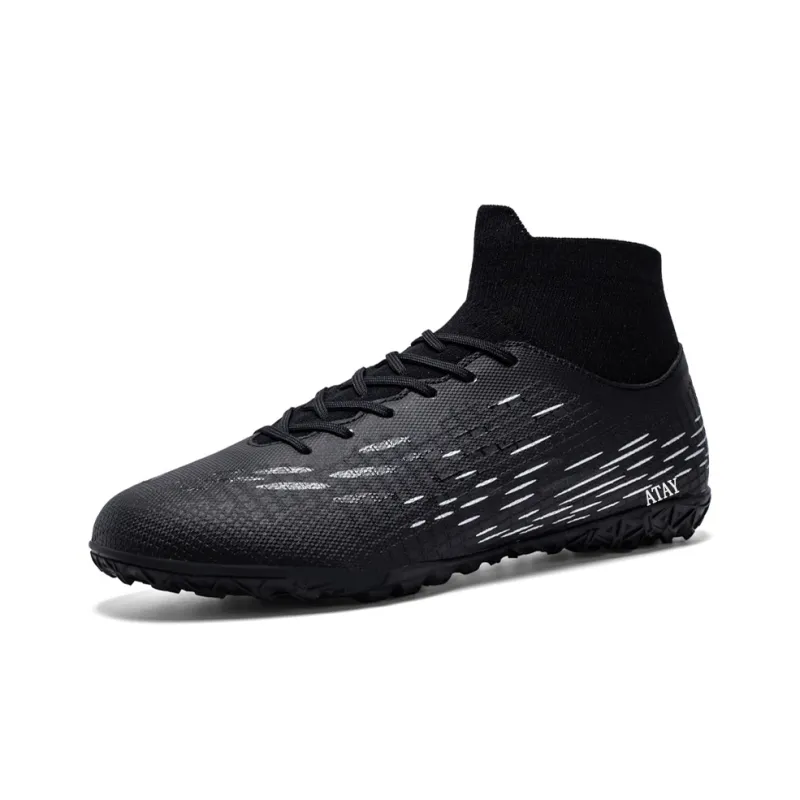 ATAY Soccer Shoes Unisex High Top Black-20