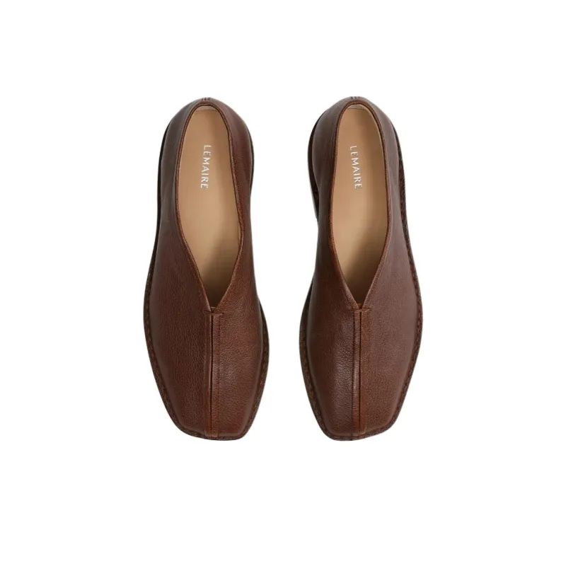 Lemaire Casual Single Shoes Women's Gold-3