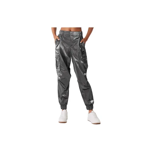 Alo Yoga Casual Pants Women's Metallic Silver/Silver