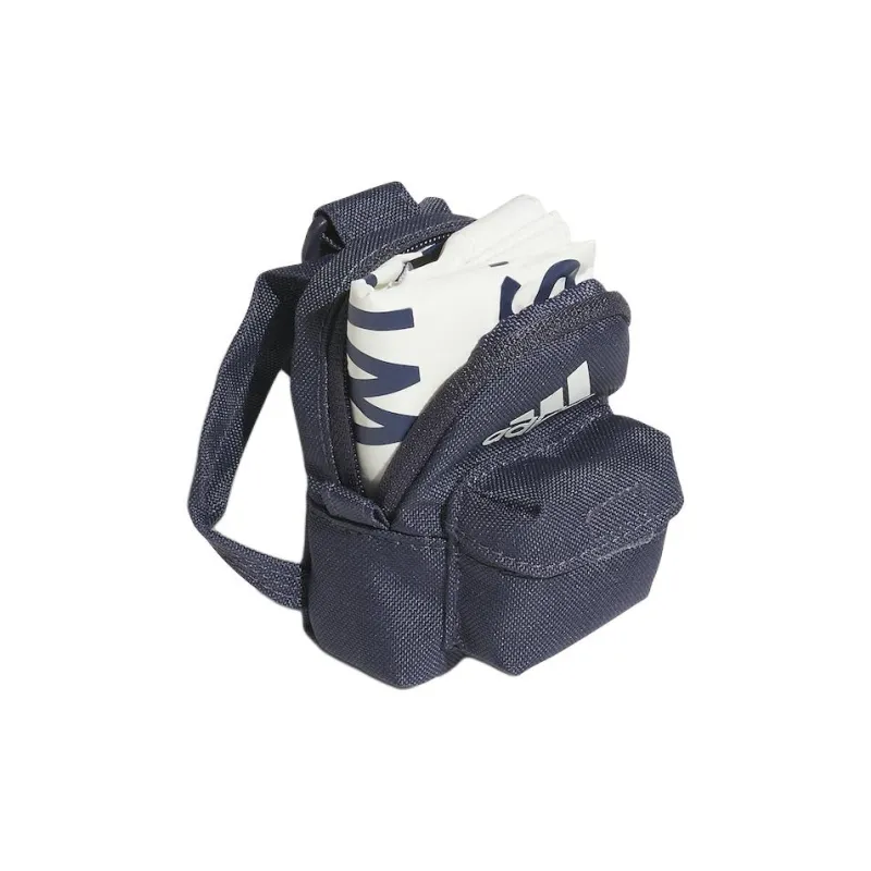 Adidas Recycled Polyester Storage Bag Mini Dark Shadow Marine Blue-3