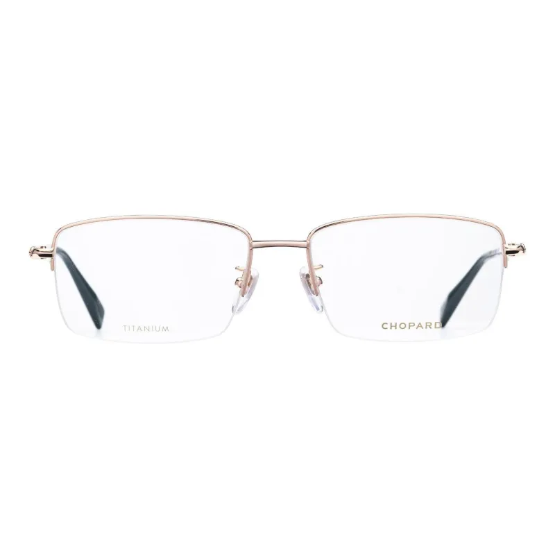 CHOPARD Pure Titanium Plate Leg Warmer Square Eyeglass Frames Men's-1