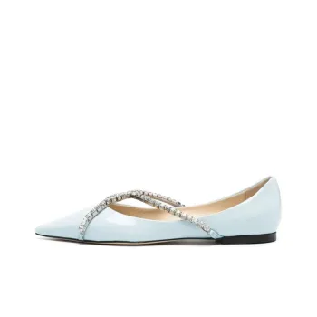 Jimmy Choo Genevi Embellished Ballet Pumps