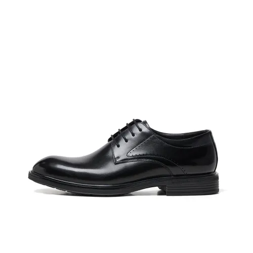 CAMEL Dress Shoes Men Low-Top