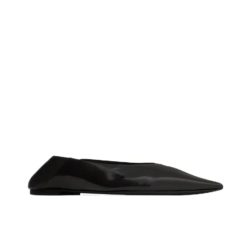 SAINT LAURENT Nour Pointed Toe Slippers Women's-1