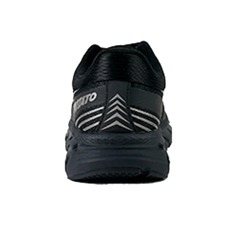 HOT POTATO Cushioning, Abrasion Resistant, Breathable, Lightweight Coverage Low Top Running Shoes Unisex Black-2