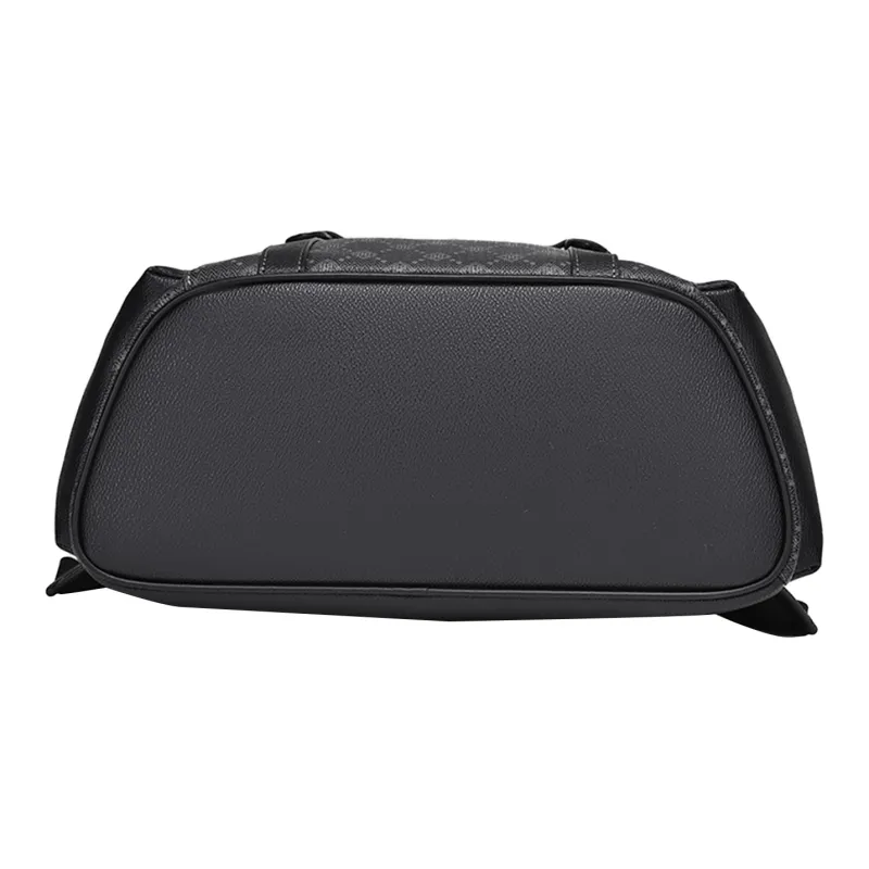 Slazenger PVC Backpack Regular Unisex Black Gray Color-4