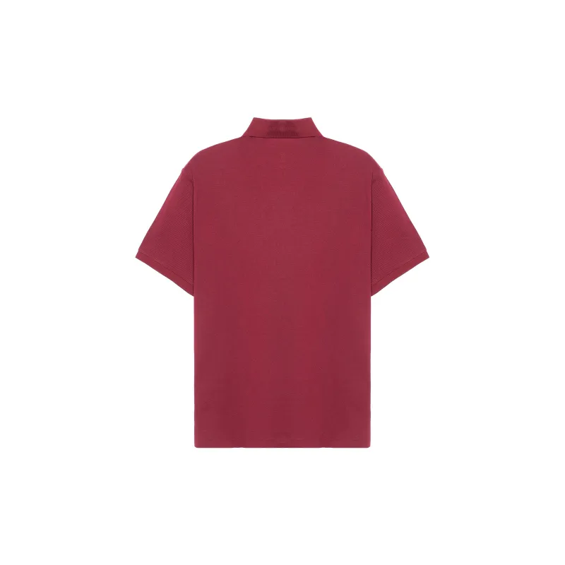 Polo Ralph Lauren SS23 Polo Shirt Men's Burgundy-1