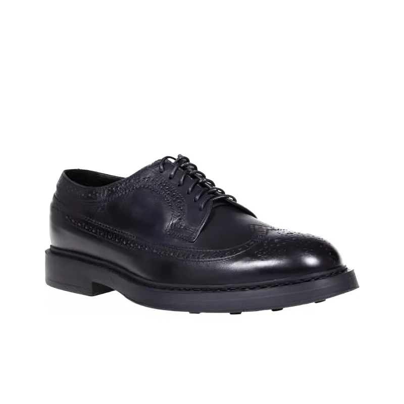 DOUCAL'S Dovetail Lace Up Shoes-2