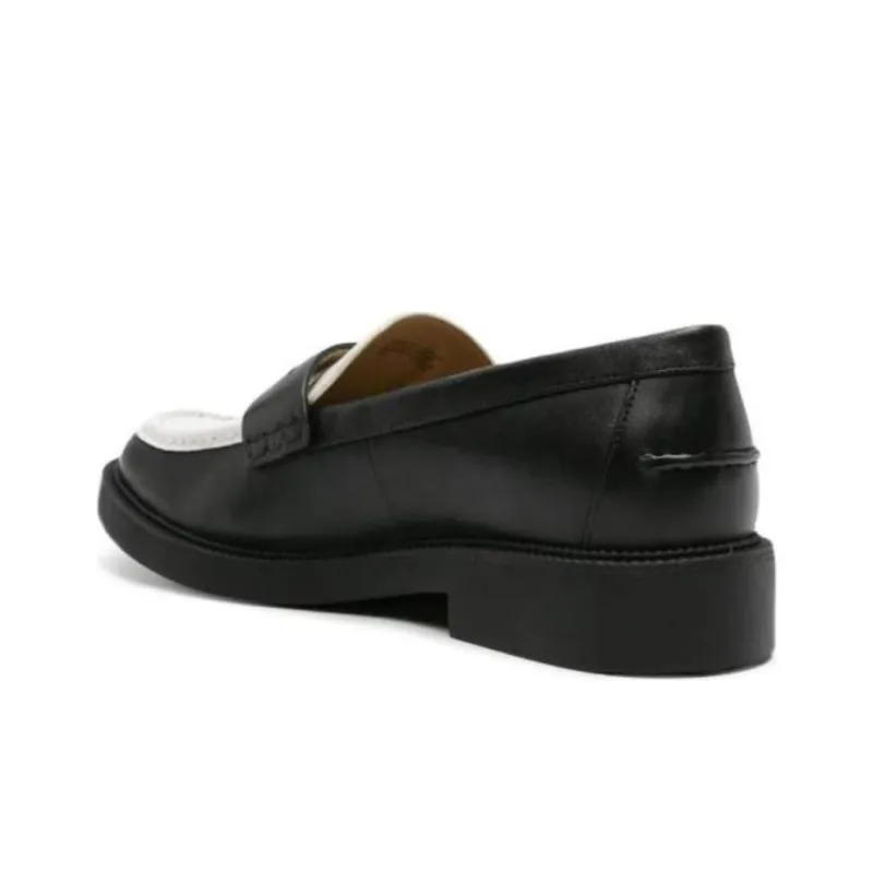 MICHAEL KORS Loafers Women's Black White-3