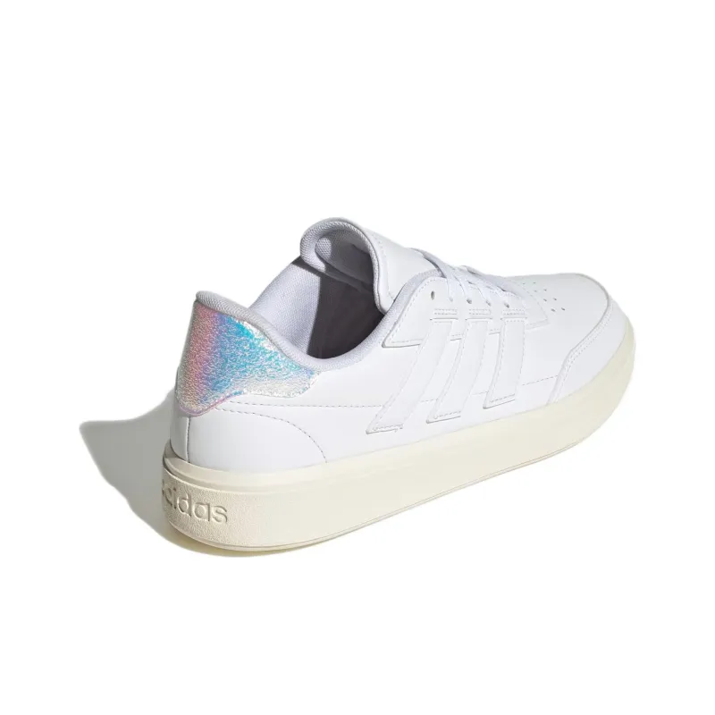 Adidas Courtblock 'White Beige' Women's-3