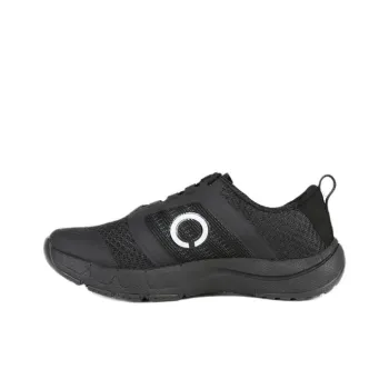 SKORA Anti Slip Wear Resistant Low Top Running Shoes Men's Black