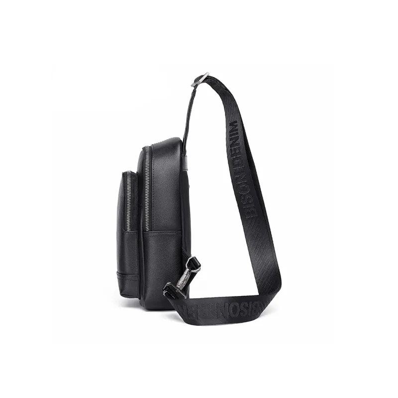 BISON DENIM Sling Bags Black-2
