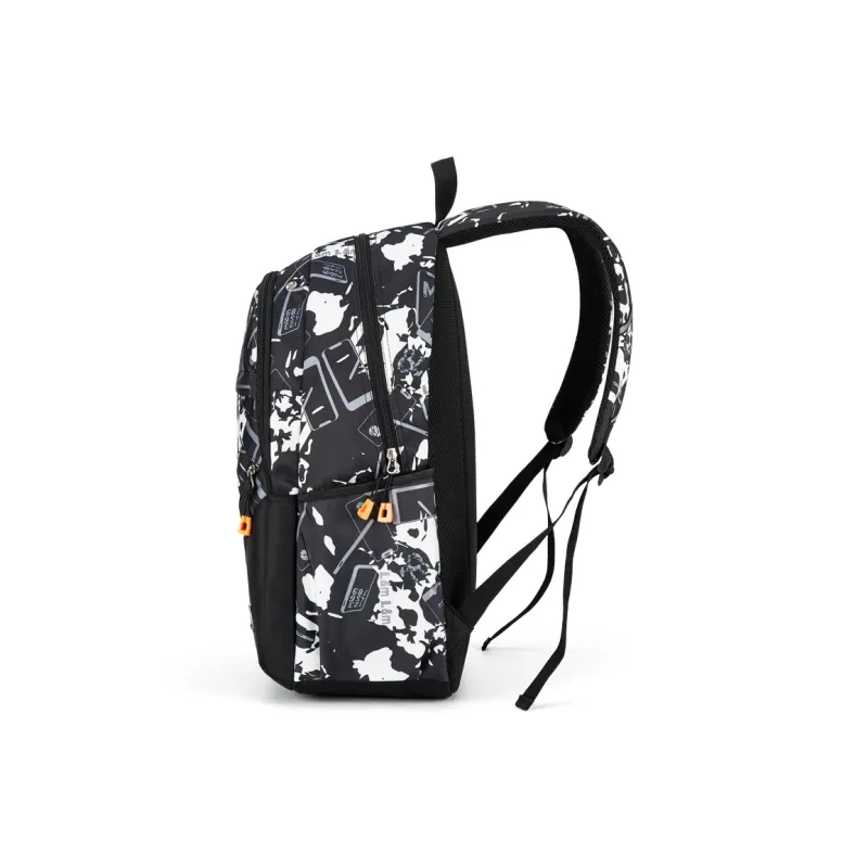 L&M Oxford Backpack Laptop Bags Regular Unisex Black-42