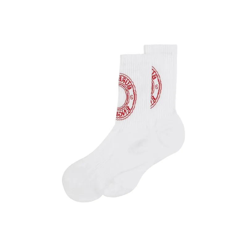 Burberry Knee High Socks Women's White-0