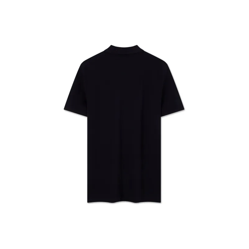 Tommy Hilfiger Logo embroidered Piqué Polo Shirt-1