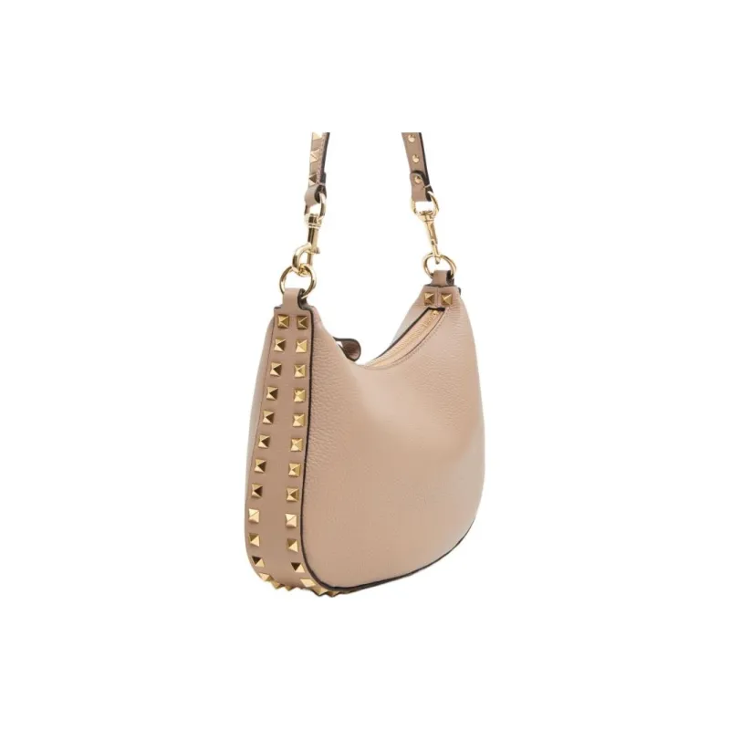 Valentino Garavani Rockstud Zipped Small Shoulder Bag-2
