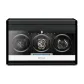 3 Watch Slot-Carbon Fiber Piano Enamel Coating