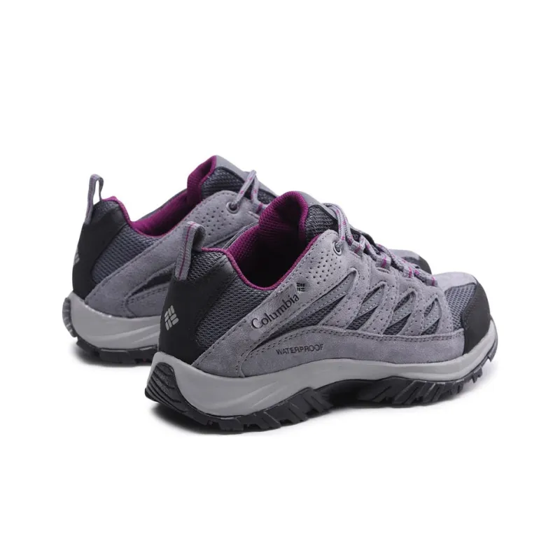 Columbia Crestwood Waterproof And Breathable Low-Top Outdoor Shoes Women's Gray-3