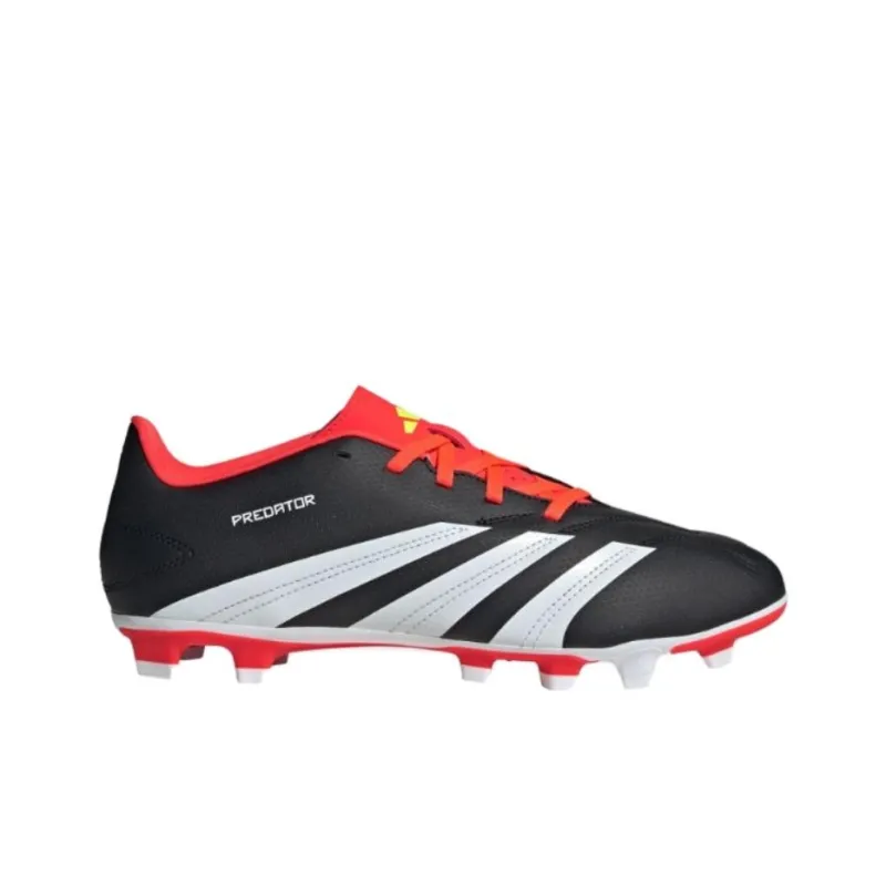 Adidas Predator Club Fxg 'Black White Solar Red'-1