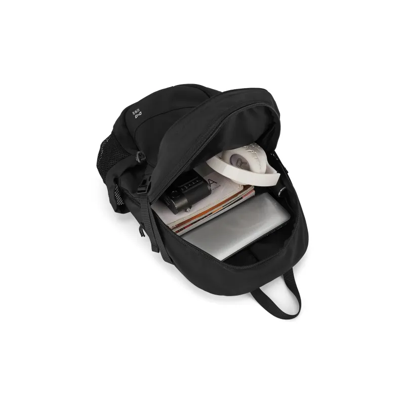 QING QI ZHE Fabric Backpack Backpack Computer Backpack Regular Unisex Multicolor-11