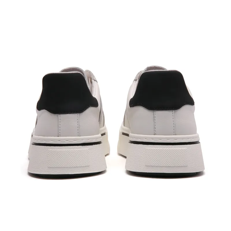 Anthony Miles Warm Slip Resistant Cushioning Wear Resistant Low Top Skateboard Shoes Men's White-5