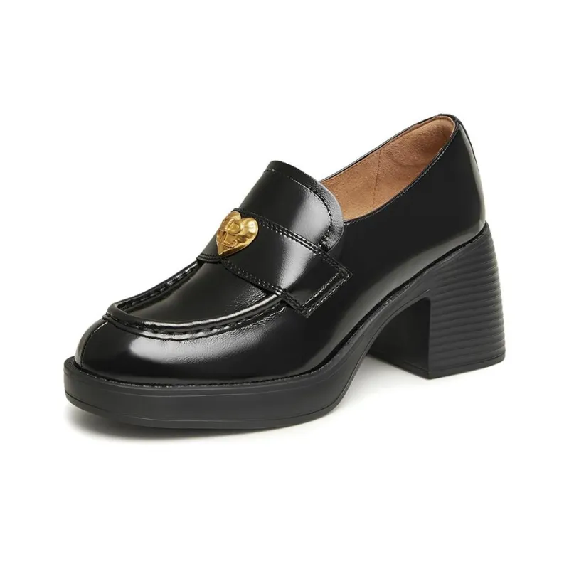 TATA Loafers Women's Solid Color-1