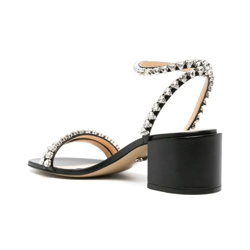 MACH & MACH Audrey 55mm Leather Sandals-3